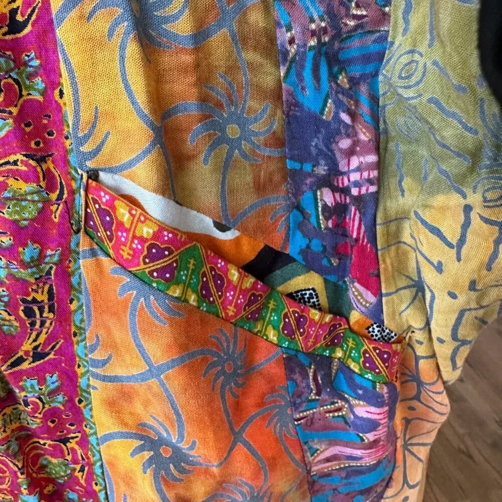 Multicolor Patchwork Jacket - Picture 5 of 6